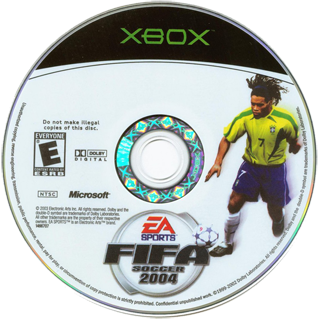 FIFA Soccer 2004 (USA) Game Disc
